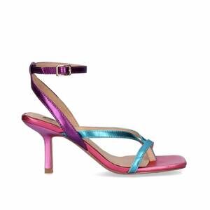 NEW EXE women's cindy low heel sandals in fushia